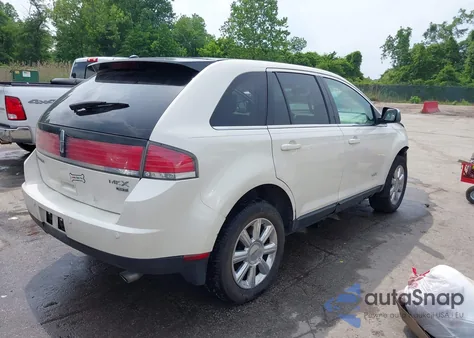 2007 Lincoln Mkx z USA, uszkodzony, nr VIN 2LMDU88C27BJ09751